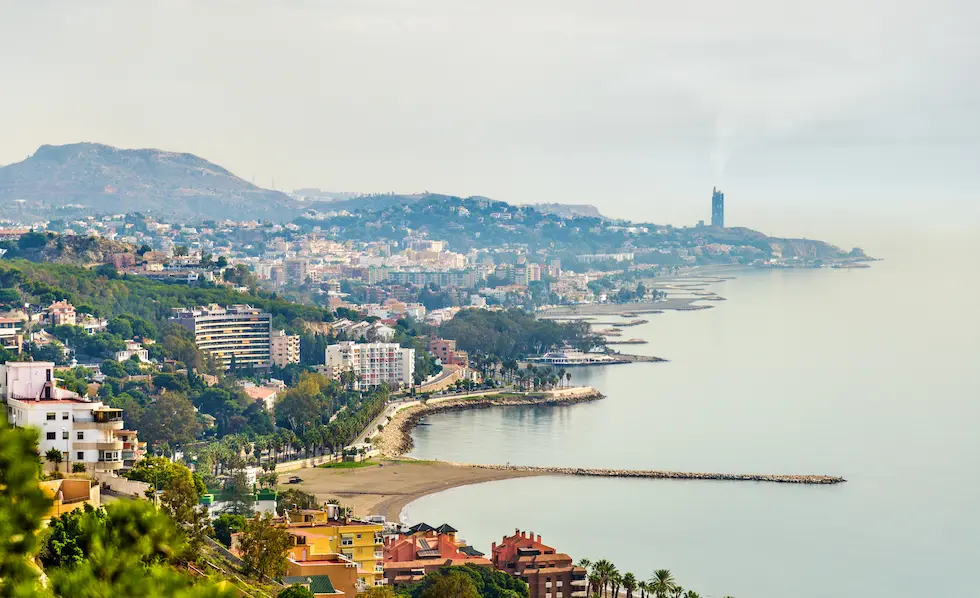 vista de Málaga